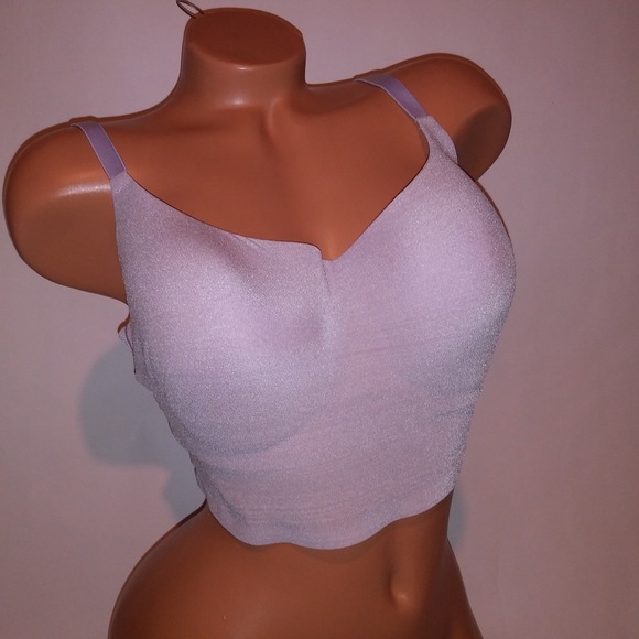 PINK Victoria's Secret Lavender Bra Top - Picture 2 of 9